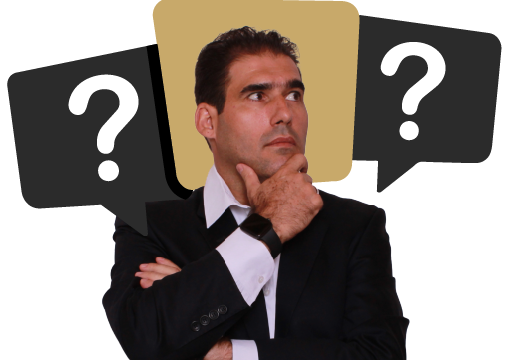 Rogério Moura Perito Avaliador de imóveis com balões de duvidas