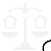 icon balança de advocacia com imóveis